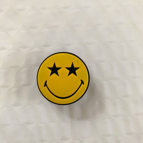 CROCS Accessories - Star eyes happy face Croc Charm